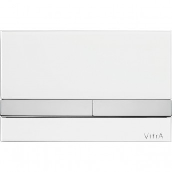 Клавиша смыва VITRA SELECT стекло, цвет Глянцевый Белый