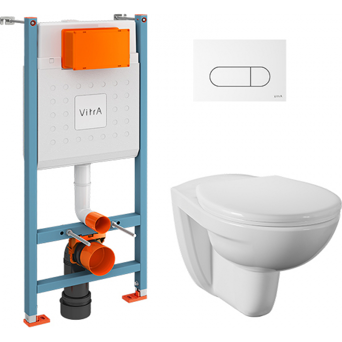 Комплект VITRA NORMUS L-BOX кнопка белая 9773B003-7207