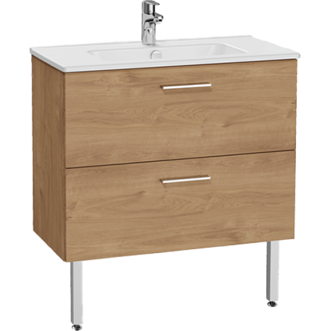 Тумба с 2 ящиками с раковиной VITRA MIA 67273